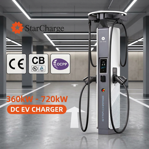 สถานีชาร์จไฟฟ้ากระแสตรงแบบสายเคเบิลหมุนได้ Starcharge Aries V2 360kW-720kW ประสิทธิภาพ 97% - Product Image 1