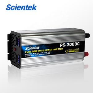 2000W 2KW 12V 24V 48V DC에서 AC 110V 220V 230V 240V로 변환하는 2000와트 순수 사인파 인버터 충전기 UPS - Product Image 2
