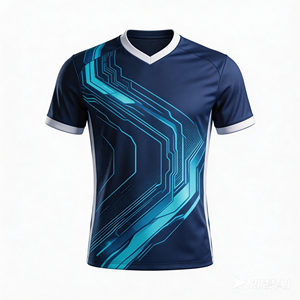 Jersey Deportivo Sublimado de Fábrica, Secado Rápido, 100% Poliéster, Malla, Logotipo y Número Personalizados, Uniformes de Fútbol y Béisbol para Hombre - Product Image 3