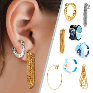 Toposh Luxury Stainless Steel Clear Zircon Helix <strong>Daith</strong> Tragus Cartilage Rings Helix Ear Stud Piercing Jewelry <strong>Earrings</strong> - Product Image 2