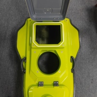 Coque de USV légère en fibre de verre PRV personnalisée à cale basse pour la surveillance hydrographique et la surveillance environnementale, fabriquée par un fabricant OEM