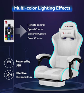 <span class=keywords><strong>Sedia</strong></span> <span class=keywords><strong>da</strong></span> <span class=keywords><strong>Gaming</strong></span> all'Ingrosso Cadeira Gamer Economica Reclinabile per PC in Pelle con LED RGB per Giocatori Silla Gamer - Product Image 3