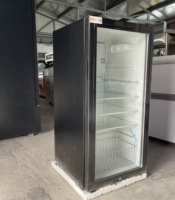 Smart Portable 33 ~ 235L Energy Cola Cosmétique Porte En Verre Mini Réfrigérateur Avec Serrure Et Clé