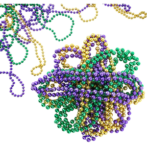 Cheap Price <strong>Mardi</strong> <strong>Gras</strong> <strong>Beads</strong> Bulk Purple Green Gold Beaded Necklace <strong>Mardi</strong> <strong>Gras</strong> Throw Ball <strong>Beads</strong> - Product Image 3