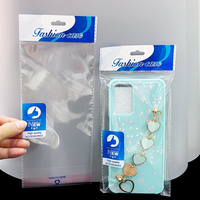 Sacs en OPP transparents personnalisés pour boîtier de téléphone Sacs en plastique d'emballage auto-adhésifs transparents