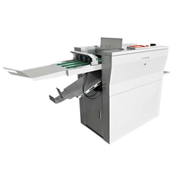 Machine automatique de pliage, perforation et rainurage A3 pour papier épais couché