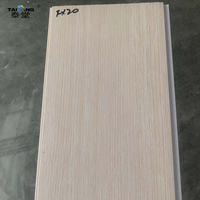 Plafonds décoratifs en PVC à encastrer 2x4, panneaux de plafond en PVC Lambri, panneaux de plafond décoratifs pour l'intérieur