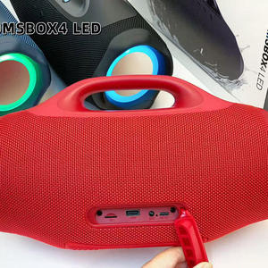 LED Super Boombox 4 Wireless BT Speaker Portable RGB Lighting Speakers Waterproof Handle Boombox4 for Home Gift <strong>Party</strong> <strong>Box</strong> FM - Product Image 3