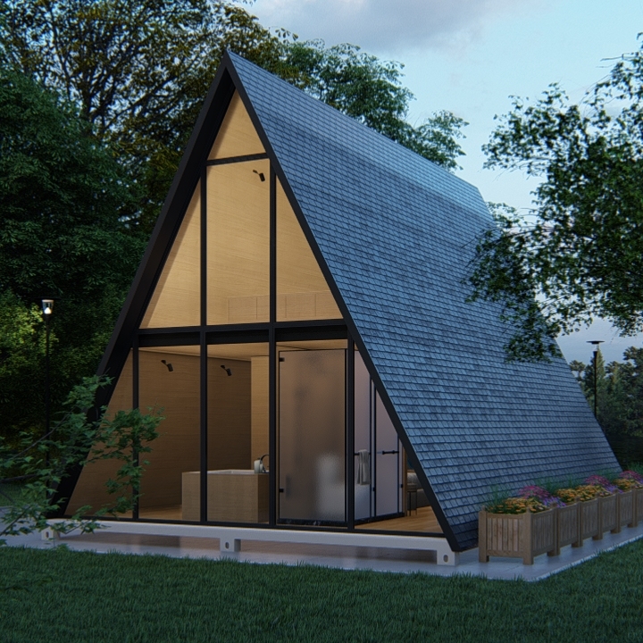 Luxury A Frame Low rise Villa