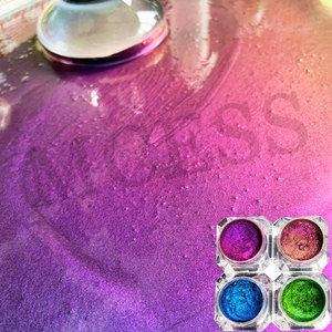 Brand Mcess FREE <strong>SAMPLES</strong> <strong>Color</strong> Shifting Magical Art Supplies Artist Watercolor Paints Super Chameleon Pearl Pigment Powder - Product Image 1