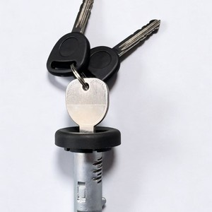 Cylindrical <b>Lock</b> Cylinder 19120038 Stainless Steel 3 <b>Keys</b> For Chevrolet Ignition - Product Image 2
