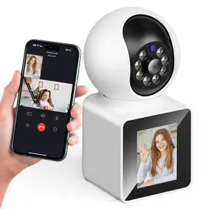 2024 migliore fotocamera WIFI E3P videocamera bidirezionale da 2.8 pollici attivamente cellulare 360 telecamera di sicurezza domestica intelligente