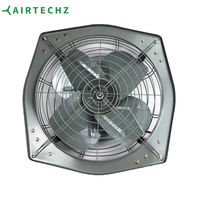 Ventilateur d'extraction industriel Big Air Extractor Metal Heavy Duty Industrial Extract Fan pour volaille Serre Ventilation 12 16 18 24"