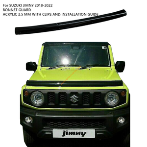 Jimny Garde de capot noir pour Jimny10-2024 3 portes 5 portes à partir de Bodykit Accessoires Acrylique 2.5mm - Product Image 6