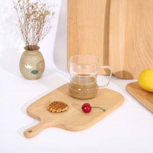 Planche à découper de <span class=keywords><strong>cuisine</strong></span> double face en bois de hêtre naturel, écologique, personnalisable, multifonctionnelle, vente en gros - Product Image 4