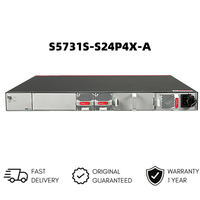 Nouveau Commutateur Réseau Ethernet Gigabit POE 24 Ports S5731S-S24P4X-A Scellé avec 24 Ports PoE+ 10/100/1000BASE-T + 4 Ports SFP+ 10GE