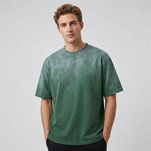 Camiseta Premium para Hombre, 100% Algodón, Lavado Ácido, Cuello Redondo, Manga Corta, Corte Regular, Transpirable, Ecológica, de Secado Rápido - Product Image 3