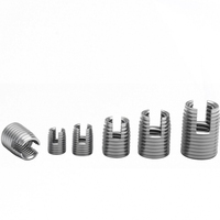 Stainless Steel Metric Inner Thread ES 302 Slotted Self Tapping Thread Insert Nut