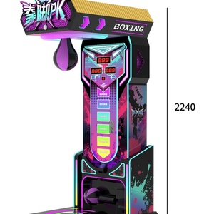 Machine de jeu d'arcade de boxe pour adultes, machine à frapper à monnayeur, équipement d'arcade pour parc d'attractions, centre commercial, bar, marché de nuit - Product Image 6
