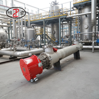 Chauffe-circulateur électrique à bride antidéflagrant certifié ATEX sur mesure 400 kW pour le chauffage de gaz pétrochimiques et la traitement des liquides