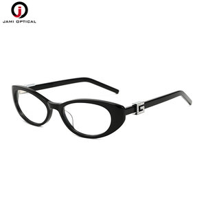 Montature per Occhiali in Acetato Fatte a Mano di Alta Qualità, Stile Cat Eye, Montature Ottiche alla Moda OEM/ODM - Product Image 3