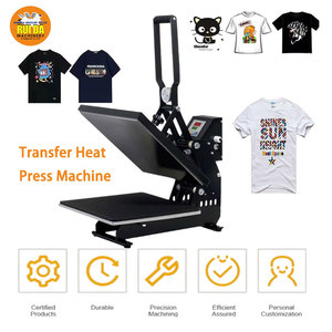 Máquina de Prensa de Calor Semiautomática para Camisetas con Impresión Digital DIY, Venta Directa de Fábrica, Personalizable - Product Image 1