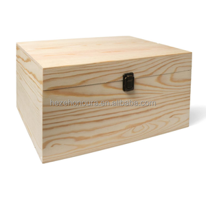 Tùy chỉnh lớn và nhỏ bằng gỗ Hộp quà tặng với đánh bóng kết thúc hình chữ nhật hình dạng với nắp - Product Image 1