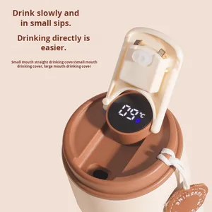 Cổ phiếu <span class=keywords><strong>2025</strong></span> mới cách điện 316 thép không gỉ Dây đeo cốc cà phê thông minh cốc nước chai lưu niệm cho quà tặng kinh doanh nóng nhiệt - Product Image 4