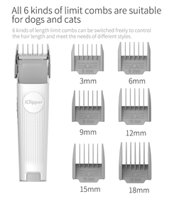 IClipper LM1 7 के साथ पेशेवर पालतू बाल पदच्युत सौंदर्य उपकरण बिजली कतरनी के लिए कुत्तों बिल्लियों - Product Image 4