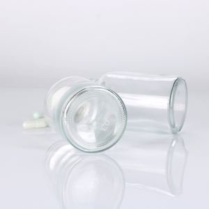 Vente en gros de flacons en verre personnalisés, emballage pharmaceutique en verre transparent pour produits de santé avec bouchon à vis - Product Image 6