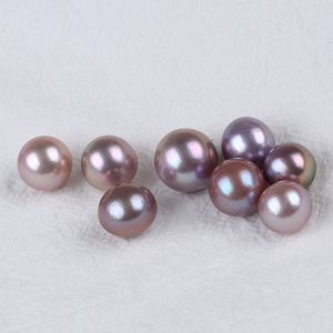 ไข่มุกน้ำจืดธรรมชาติ Edison Naked Pearls ขนาด 12-16 มม. รูปทรงกระดุม สำหรับทำเครื่องประดับ DIY ขายส่ง โปรโมชั่น - Product Image 1