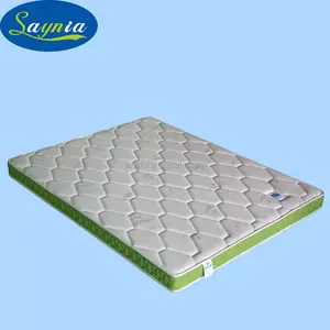 bamboo fiber fabric euro foam natural latex foam bonnel spring factory outlet mattress