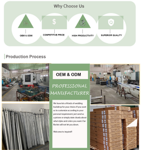 รถม้าซินเดอเรลล่าเคลื่อนย้ายโลหะมีล้อรถม้าสีขาวทองสำหรับงานแต่งงาน - Product Image 6