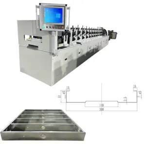钢地板托梁机C200 C250 C300铜檩条滚压成型机
