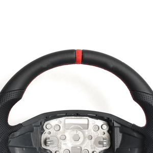 Volant Performance en cuir compatible avec <span class=keywords><strong>Ford</strong></span> Tourneo Custom <span class=keywords><strong>puma</strong></span> 2017 2018 2019 <span class=keywords><strong>2020</strong></span> 2021 Volant en fibre de carbone - Product Image 2