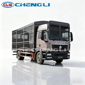Camión de Transporte de Ganado Sinotruk 4X2 18t, Vehículo Transportador de Ganado, Remolque para Transporte de Cerdos y Ovejas - Product Image 2