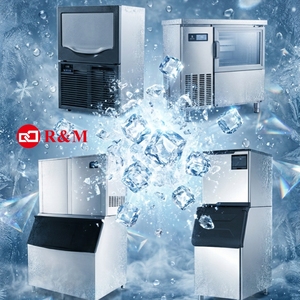 Machine à glace industrielle portable 500 kg, 250, 100, 400, 220, 500 kg en cubes, machine à glace <span class=keywords><strong>gourmet</strong></span> 100 kg, 1500 kilos - Product Image 1