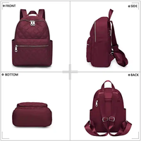 Vente chaude sac à dos pour ordinateur portable léger sac de voyage étanche sacs à dos de bureau à la mode pour femmes et dames
