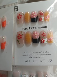 <span class=keywords><strong>Uñas</strong></span> Postizas Feifei Hechas a Mano, Diseño 3D <span class=keywords><strong>con</strong></span> <span class=keywords><strong>Flores</strong></span>, Estilo Americano, <span class=keywords><strong>Color</strong></span> <span class=keywords><strong>Rosa</strong></span> Francés, <span class=keywords><strong>Uñas</strong></span> Artificiales Dulces y Modernas - Product Image 5