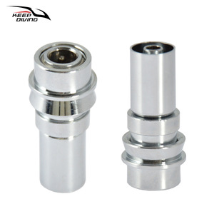 ข้อต่อสายแรงดันต่ำสำหรับเรกกูเลเตอร์ดำน้ำแบบ Quick Connect K Valve สแตนเลสสตีล สำหรับประกอบเอง - Product Image 2