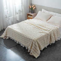 Couverture multifonctionnelle imperméable HongYa A-Face 300G B-Face 230G, couleur unie, utilisable en toutes saisons
