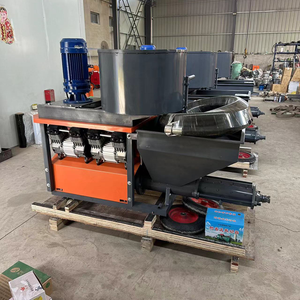 Máquina pulverizadora de masilla de cemento de alta presión Worken, <span class=keywords><strong>precio</strong></span> de fábrica, motor de bomba, tolva de 40L, fácil mantenimiento para paredes - Product Image 2