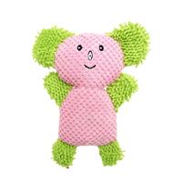 Jouets en peluche couineurs pour chiens en gros - Animaux en velours côtelé colorés avec papier froissé, jouets interactifs pour le jeu de rapport et de traction pour chiens