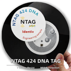 Cho 424 DNA tag tiên tiến An ninh PVC <span class=keywords><strong>RFID</strong></span> NFC <span class=keywords><strong>Inlay</strong></span> <span class=keywords><strong>13.56MHz</strong></span> chống hàng giả Chống giả mạo không thấm nước <span class=keywords><strong>RFID</strong></span> Sticker - Product Image 3