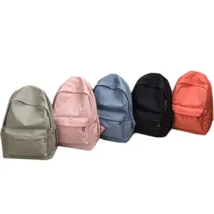 Cheap Wholesale Simple Classical Style Waterproof Nylon Travel Outdoor Laptop backpack Bag Girls School Backpack Book Bag