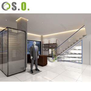 Venta al por mayor, integración de fábrica, accesorio de exhibición de tela para hombres, estante de ropa, escaparate de exhibición, ropa - Product Image 1