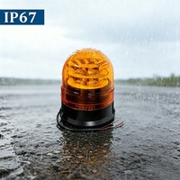 Nueva Luz de Advertencia Giratoria LED IP67 de 24V SG-NR14E, Súper Brillante, Luz Intermitente de Emergencia y Seguridad para Camiones Todoterreno
