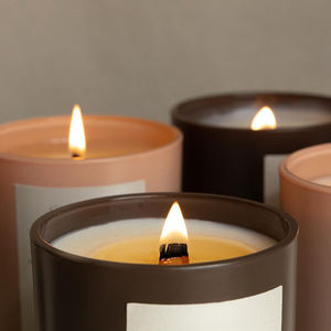 Vela Aromática AIKUN en Frasco de Vidrio con Aceite Esencial Natural de Rosas, para Aromaterapia en el Hogar, Ayuda para Dormir, Alivio del Estrés, Regalo de Cumpleaños, Regalo de Inauguración de Casa - Product Image 2