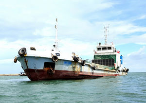 ถังเหล็ก650m ลูกบาศก์เมตรสำหรับขุดลอกออกทางวิศวกรรมเรือขนส่งโคลน - Product Image 3