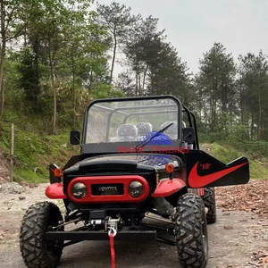 200cc-500cc <b>4x4</b> All-Terrain Off-Road Buggy New Model Mini Jeep Four Wheeler Quadricycle Steel <b>Frame</b> 500kg Load 4 Seats - Product Image 1